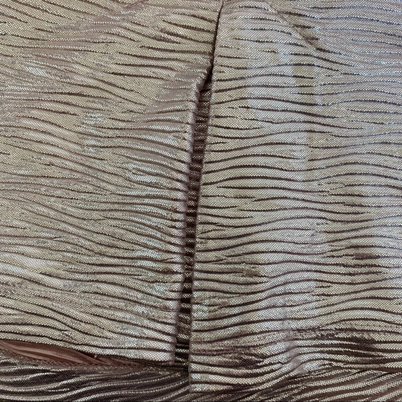 NWT Stop Staring Pink Metallic Fitted Dress Size S - Picture 5 of 5